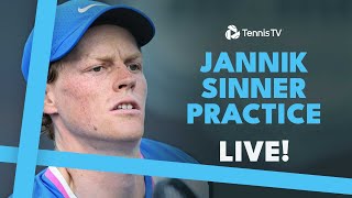 LIVE: Jannik Sinner Practice Hours Before The Miami 2024 Final vs Dimitrov!