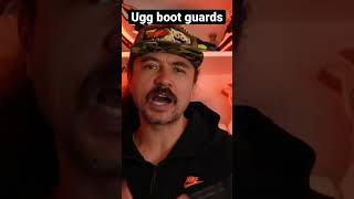 The latest viral sneaker trend the ugg boot guards - #sneakerhead #funny #comedy #sneakers