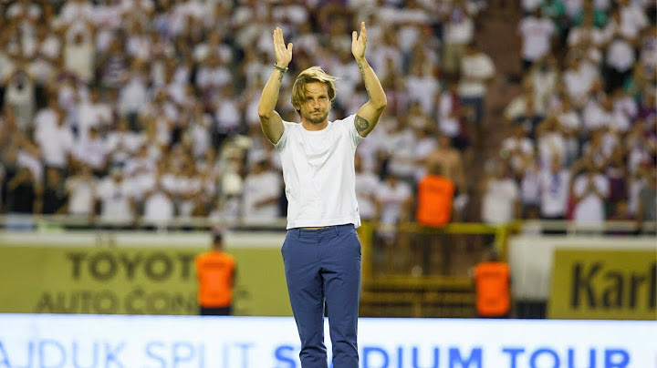 Raketa, hvala ti još jednom što si izabrao Hajduk te ponosno i časno nosio naš dres!