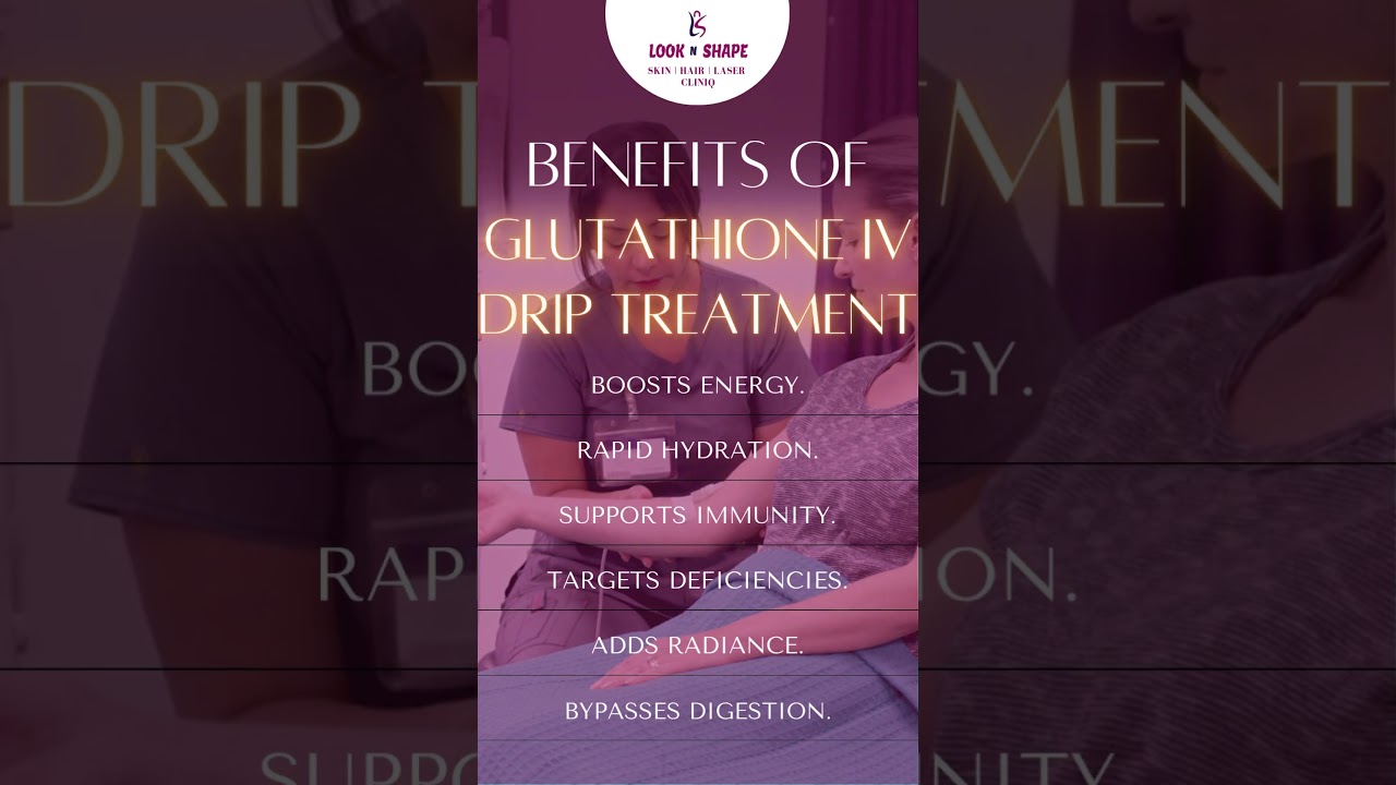 ✨ Glow from Within with Glutathione IV Drip! ✨