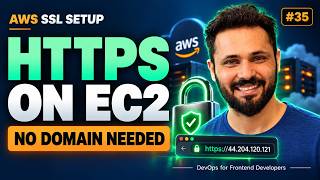 Enable HTTPS on AWS EC2 IP Without a Domain | DevOps for Frontend Developers #35