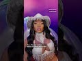 Megan Thee Stallion reacts to her Madame Tussauds wax figures. #shorts