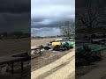 We ain’t in Kansas anymore! #heavyequipment #cat #rain #kansas #toto