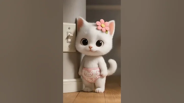 Cat Cartoon Video 😹💨 Kitten Turns on Fan and Orange Cat Flies Away! thumbnail