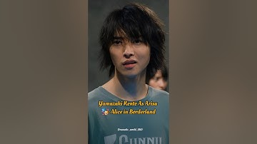 Kento Yamazaki As Arisu 🎭-Alice in Borderland  #youtube #shorts #trending #aliceinborderland #arisu