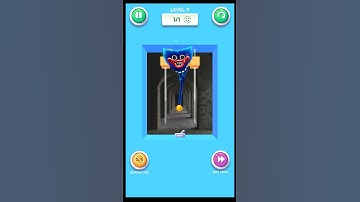 Poppy Playtime || Huggy Stretch game Level 9 #poppyplaytime #shorts