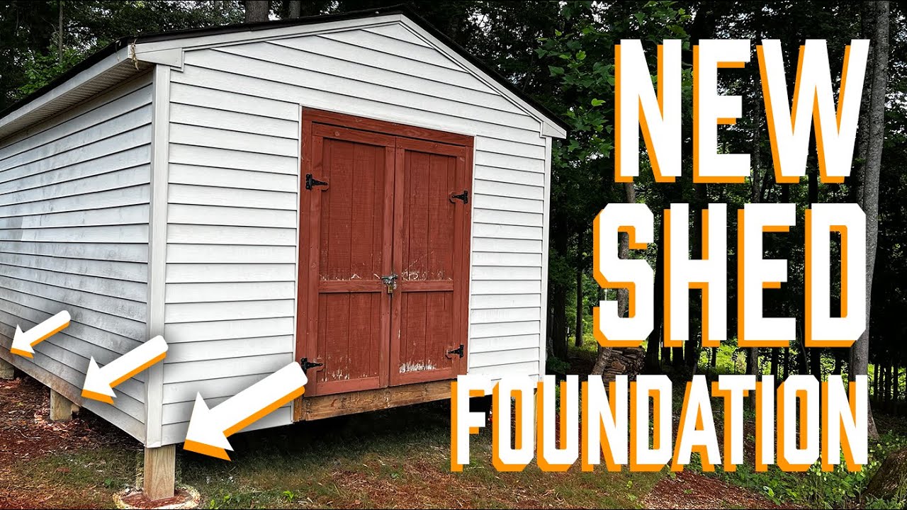 Building Shed Foundation