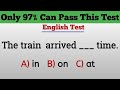 Only 97% can pass This Test
