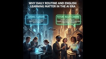 Why Daily Routine and English Learning Matter in the AI Era | Simple Explanation (A2 English)