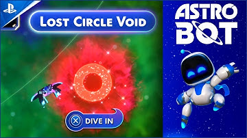 Astro Bot Secret Levels. Lost Circle Void. Serpent Starway.