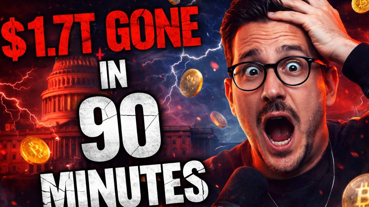Gold & Silver Crash explained: $1.7T Vanished in 90 Minutes - YouTube