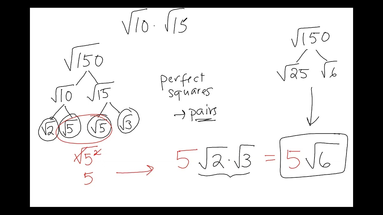 Multiply Divide Square Roots Rationalize Denominators YouTube Multiply Divide Square Roots Rationalize Denominators YouTube