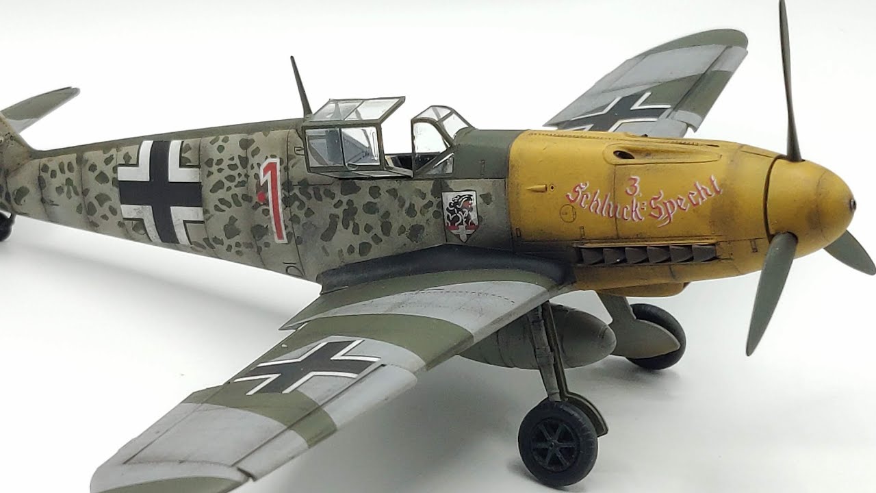 German Luftwaffe Messerschmitt Me Bf 109 (Eduard 1/48) Model Build