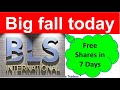 BLS International Share Latest News! BLS International share price fall post Bonus 1:1