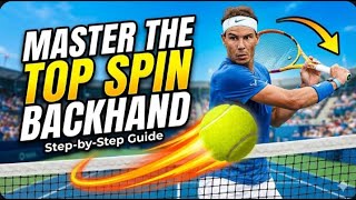 CRUSH Your Backhand: Get Rafael Nadal's Topspin and Drive with 3 Simple Steps.