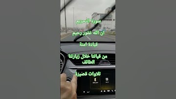 سورة التحريم | ان الله غفور رحيم #سورة_التحريم #القرآن_الكريم #تلاوة_مميزة #تلاوة_هادئة