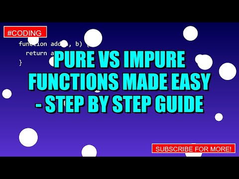 Pure vs Impure functions Made EASY - Step by Step Guide
