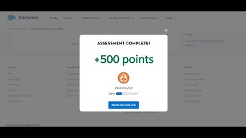 Control Access to the Org of Data Security in Trailhead Salesforce 2025!