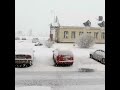 Снегопад в Орше Витебская область Беларусь