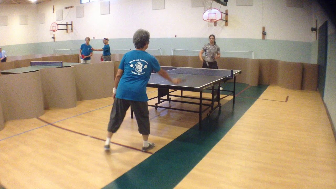 Practicing Keeping the ball on the Table