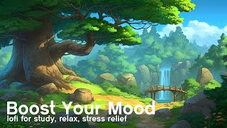 Lofi, Relaxing Ghibli 🍀 Music to boost your mood ~ Playlist lofi for study, relax, stress relief