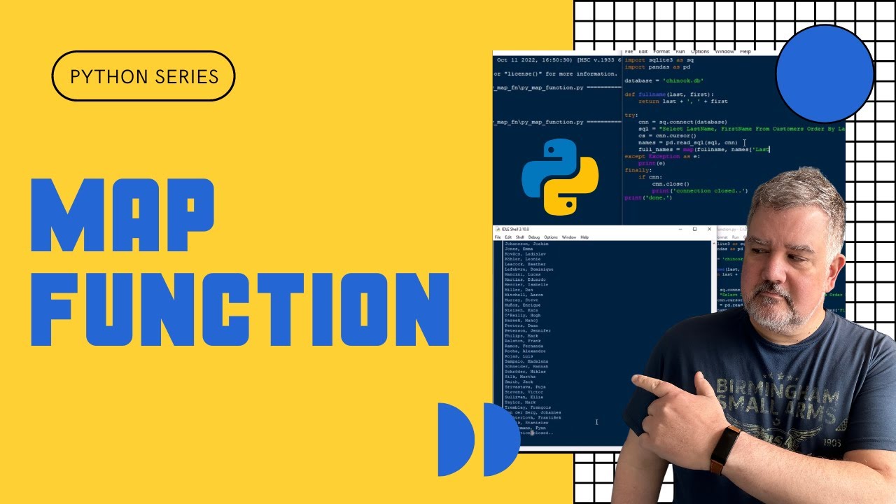 How To Use The Map Function In Python YouTube How To Use The Map Function In Python YouTube