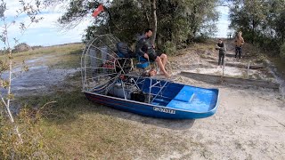 Taking My New Air Boat For A Ride