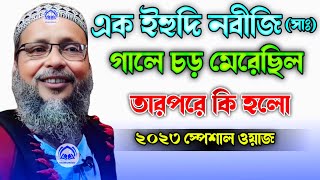 এক ইহুদি নবীজি সাঃ গালে চড় মেরেছিল ঘটনা | খোকা মাওলানার ওয়াজ | Khoka Maulana waz 2023