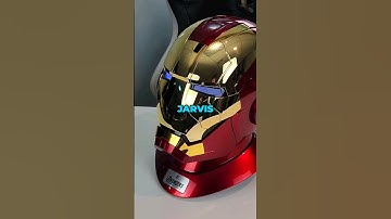 Using Jarvis Voice Control on the Iron Man Helmet #marvel #ironman