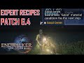 Final fantasy xiv  expert recipe guide patch 64