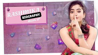 National crush?? Rashmika biography in Telugu | Kristo saloni