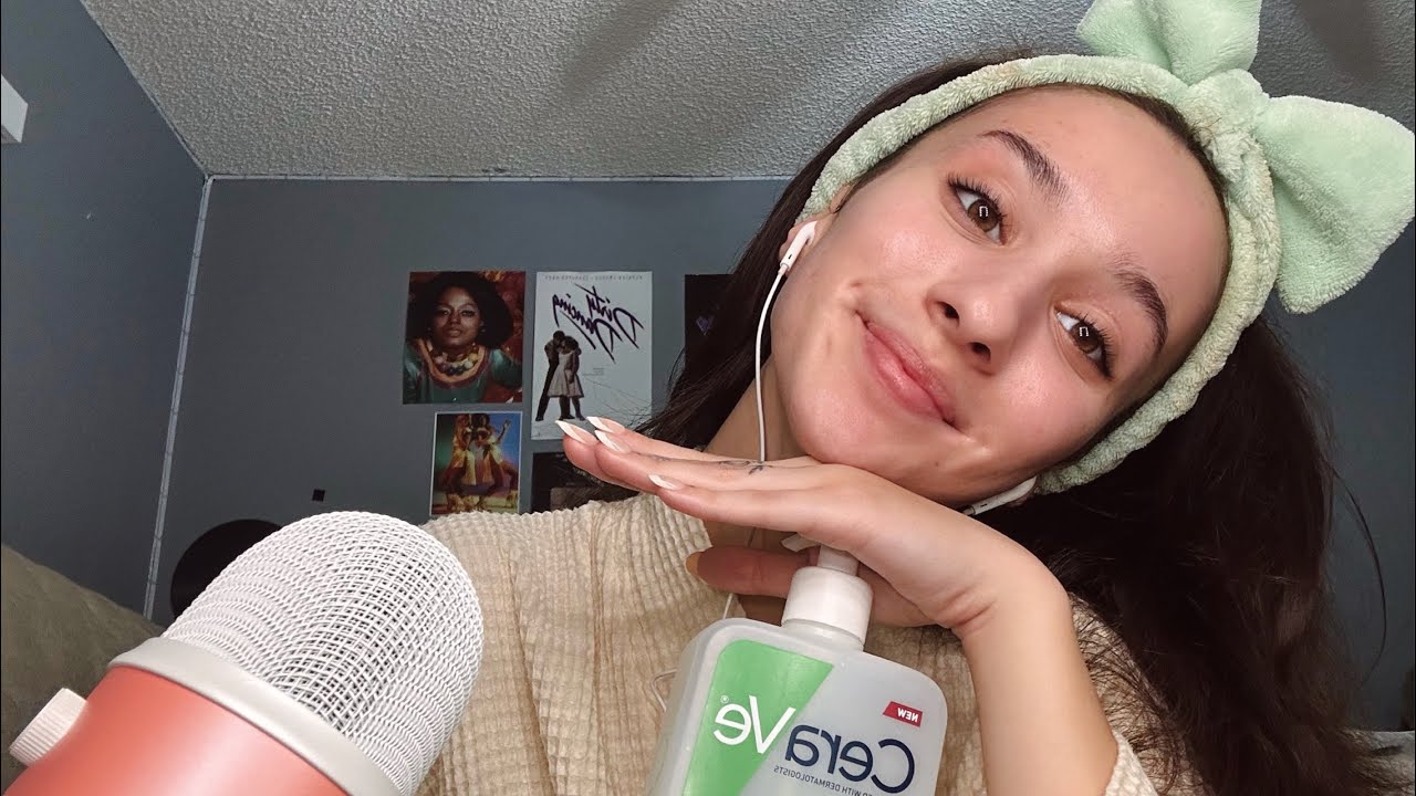 ASMR en español🫧🧚🏻‍♂️🪷 Skincare!!