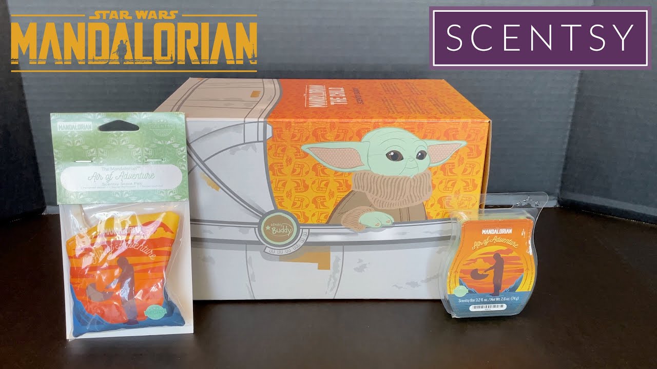 New in Box Details about   The Mandalorian The Child Scentsy Buddy W/ Scent Pak 