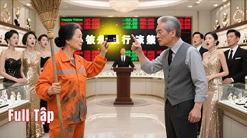 Bà lao công bị khinh thường đuổi khỏi buổi đấu giá, ai ngờ bà là nữ đại gia khét tiếng giả dạng