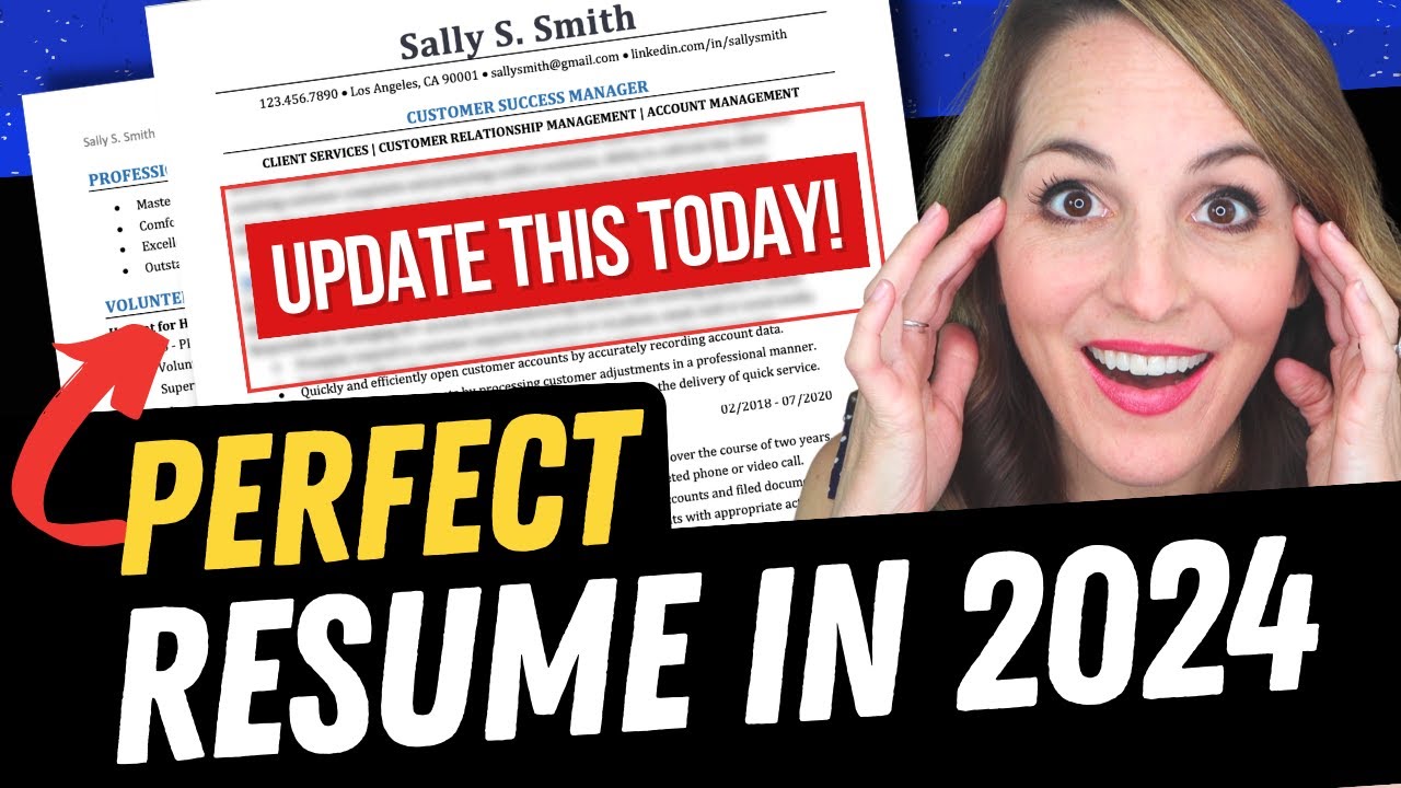THE PERFECT RESUME IN 15 MINUTES OR LESS! 2023 TEMPLATE INSIDE!