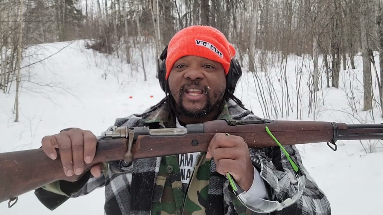 Стрельба из винтовки FN Mauser калибра 30-06💥💥