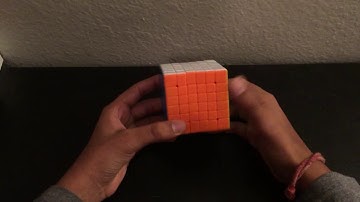 How to make donut patterns on a 6 by 6 cube