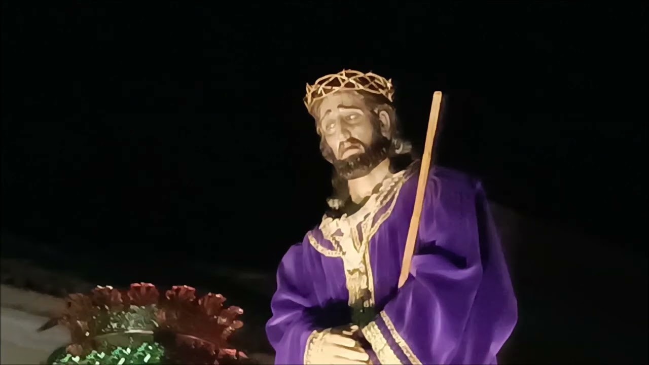 AMPLIO RESUMEN VIACRUCIS JESUS CAUTIVO PROCESION DEL SILENCIO 2022 CALZADA DE CALATRAVA