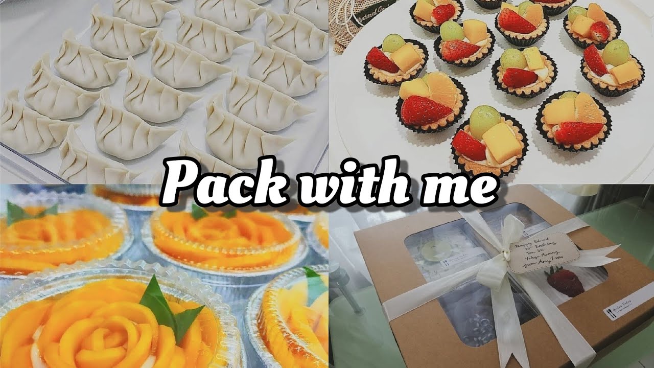 How I pack my orders Pt.2🦋| Goodies Foodies🍴