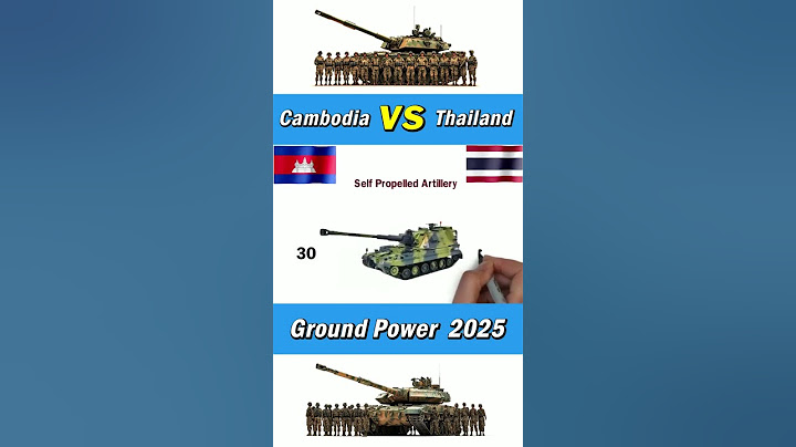 Thailand vs Cambodia ground power 2025#thailand #Cambodia #armypowercomparison #militarycomparison