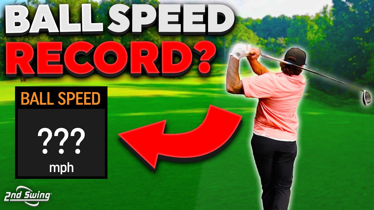 2nd Swing Customer Chases 200 MPH Ball Speed YouTube