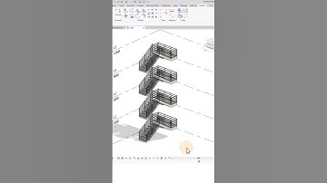 Multi-level Stair in #revit