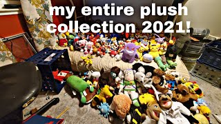 My entire plush collection 2021!