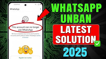 How to Fix This account can no longer use Whatsapp Problem 2025 || Whatsapp Unban New Process 2025