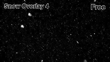 Falling Snow Overlay / Make it Snow in Two Minutes, Snow Effect for Instagram Facebook Reels UHD (4)