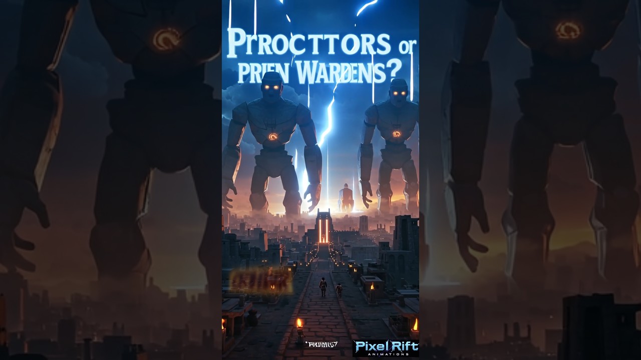 Ancient City Golems: Protectors or Prison Wardens? (3D Animated Lore) 4K