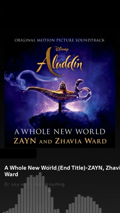 Aladin a whole new World #music
