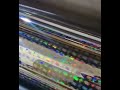 Printable holographic vinylprinting process