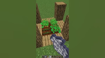 Minecraft Automatic Rabbit Trap! 1.16 #Shorts