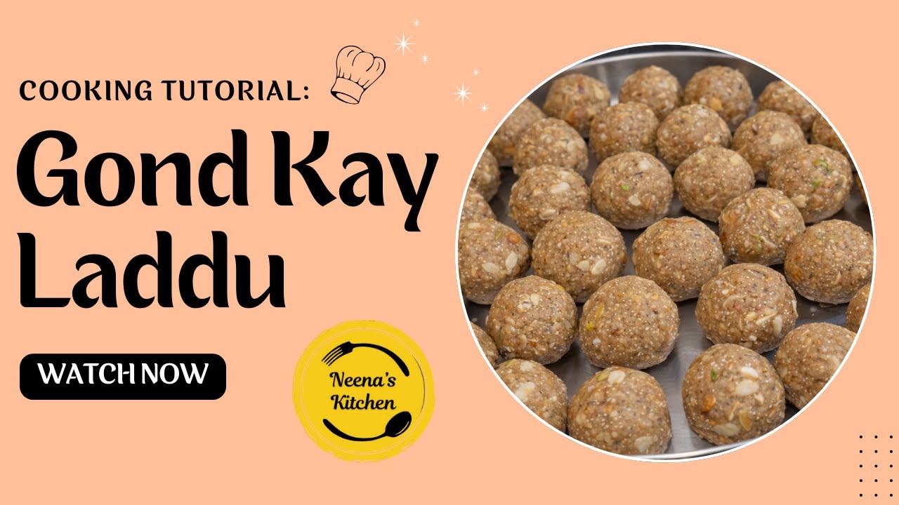 Winter Special Gond Ke Laddu | Healthy Pinni for Back Pain | Neena's Kitchen